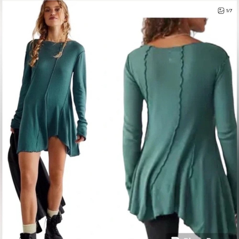 We The Free Asymmetrical Care FP Full Swing Tunic